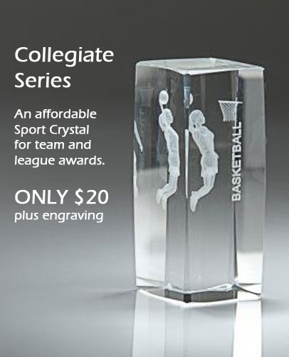 Collegiate Series Crystal Award