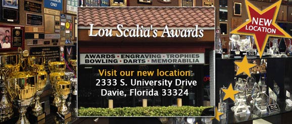 Lou Scalia's Awards Davie, FL trophy shop